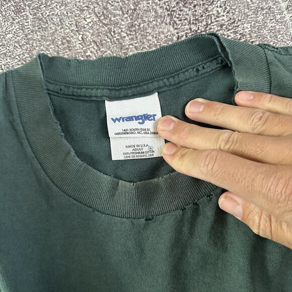 Men's Vintage 90's Wrangler Ty Murray Rodeo Cowboy When You're Hot T Shirt Sz XL - Picture 4 of 5